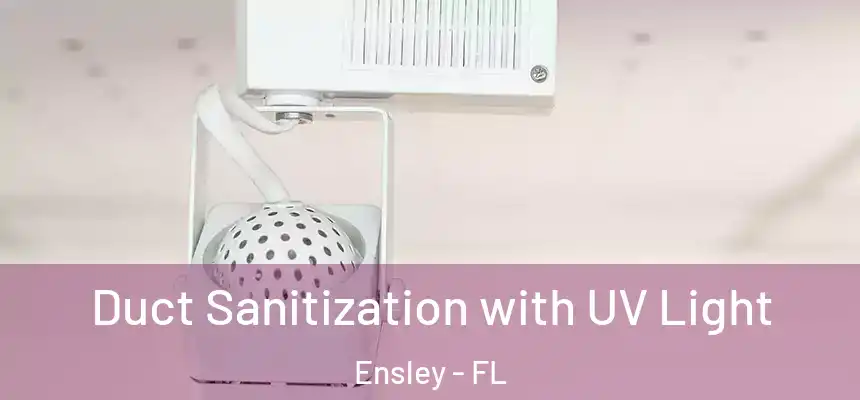 Duct Sanitization with UV Light Ensley - FL